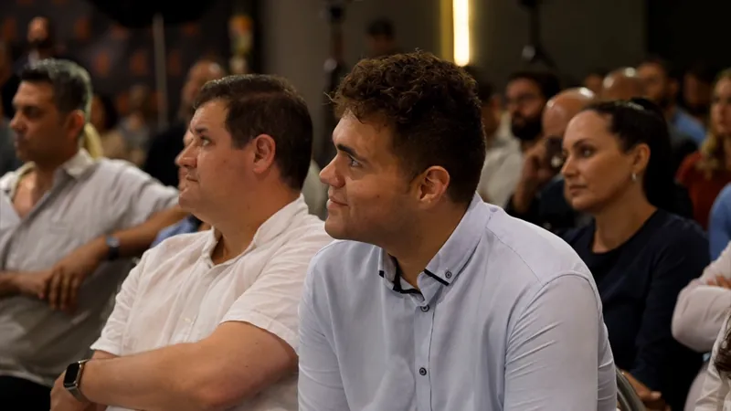 Guests listening during an Inspired Wealth event