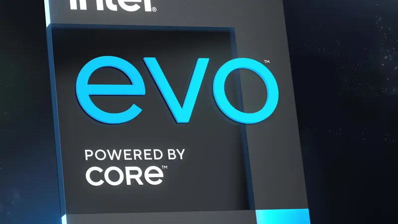 The Intel Evo launch graphic from the product launch Visual Lab worked on as a subcontractor