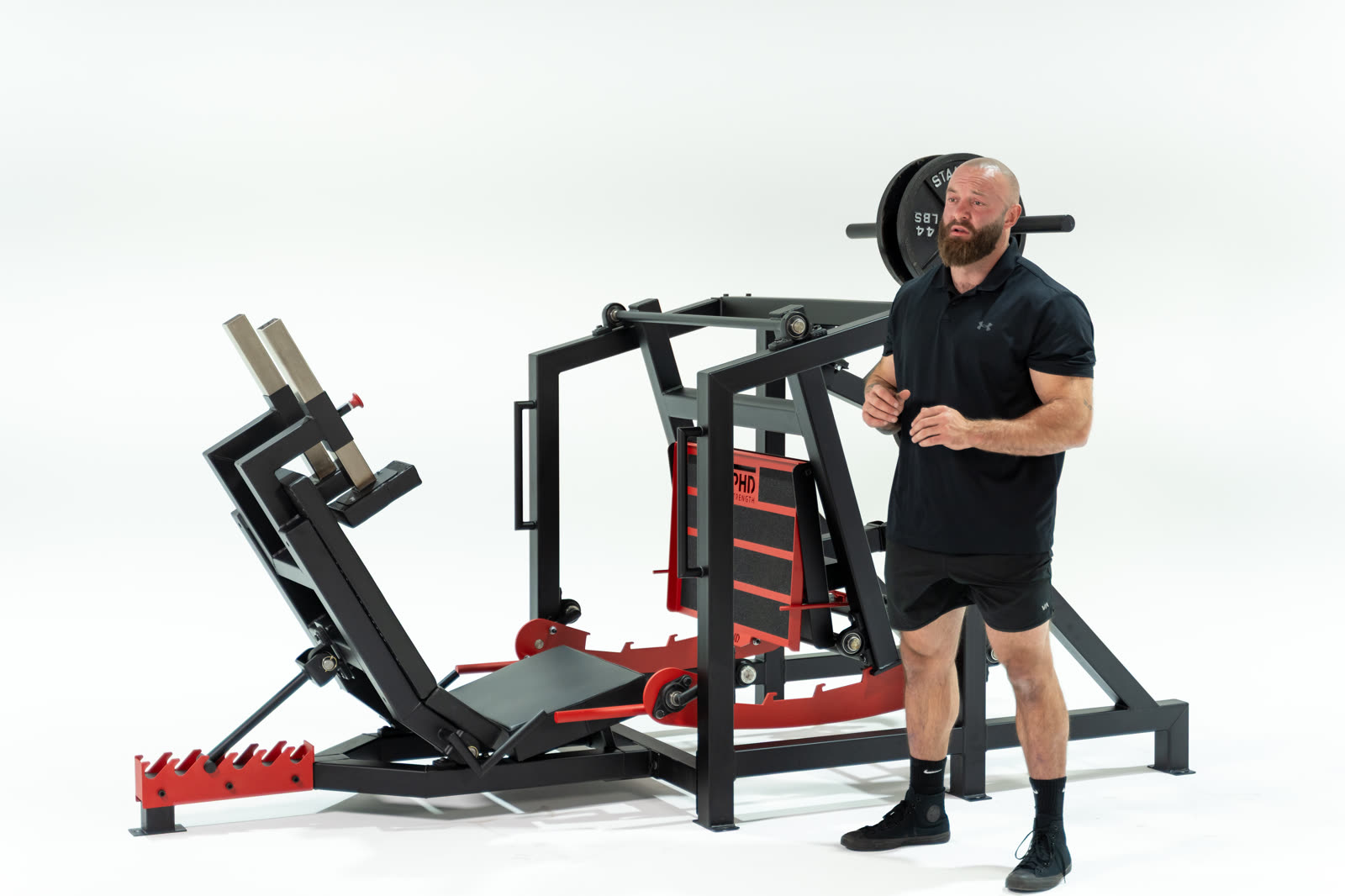 Frame from a Visual Lab production for PHD Strength
